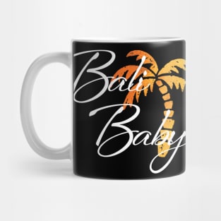 Bali Baby | Golden Palm Tree Design Mug